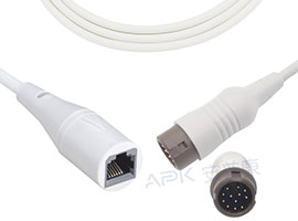 A1318-BC03 Mindray Compatible IBP Cable 12pin, with Abbott/Medix Connector