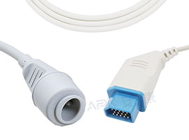 A1411-BC05 Nihon Kohden Compatible IBP Adapter Cable with Edward/Baxter Connector