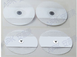 Adult Disposable ECG Electrodes with Non-woven Fabric Material, Roundness