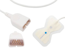 A1411-SP01 Nihon Kohden Compatible Pediatric SpO2 Sensor