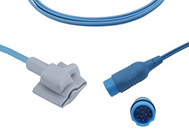 A0816-SI105PU Philips Compatible Infant Soft SpO2 Sensor with 300cm Cable Round 12pin