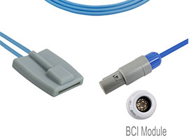 A1318-SP129PU Mindray Compatible Pediatric Soft SpO2 Sensor with 260cm Cable 6-pin