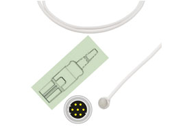 A-SS-04 Draeger Compatible  Disposable Adult Skin Temperature Probe, 2.252KΩ, 7pin