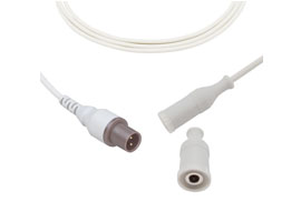 A-HP-08-01 Philips Compatible  Temperature Adapter Cable 2pin to Female Mono Plug Connector