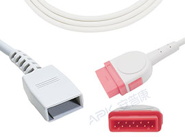 A0705-BC01 GE Healthcare Compatible IBP Adapter Cable with Utah Connector