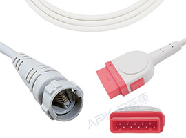 A0705-BC06 GE Healthcare Compatible IBP Adapter Cable with Medex/Argon Connector