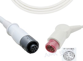 A0816-BC07 Philips Compatible IBP Adapter Cable with Medex Logical Connector