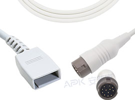A1318-BC01 Mindray Compatible IBP Cable 12pin, with Utah Connector