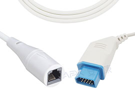 A1411-BC03 Nihon Kohden Compatible IBP Adapter Cable with Abbott/Medix Connector