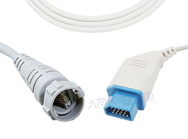 A1411-BC06 Nihon Kohden Compatible IBP Adapter Cable with Medex/Argon Connector