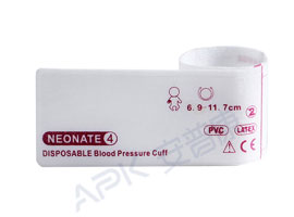Disposable Neonatal Cuff, Single Hose(Limb cir=6.9~11.7cm)