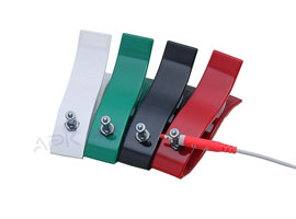 Adult Multiple Color Limb Clamp Adapters with Ag/AgCI AHA
