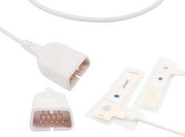 A1411-SI01 Nihon Kohden Compatible Infant Disposable SpO2 Sensor with 90cm Cable DB9(9pin)