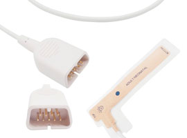 A1411-SN03 Nihon Kohden Compatible Neonatal Disposable SpO2 Sensor with 90cm Cable DB9(9pin)