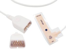 A1411-SI03 Nihon Kohden Compatible Infant SpO2 Sensor with 90cm Cable DB9(9pin)
