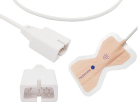 A1418-SP03 Covidien > Nellcor Compatible Pediatric Disposable SpO2 Sensor with 50cm Cable DB9(7pin)