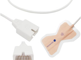 A1418-SP03M Nellcor Compatible Pediatric Disposable SpO2 Sensor with 50cm Cable OxiMax DB9(9pin)