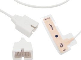 A1418-SI03M Nellcor Compatible Infant Disposable SpO2 Sensor with 90cm Cable OxiMax DB9(9pin)