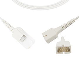 A1418-C07 Covidien > Nellcor Compatible SpO2 Adapter Cable with 120cm Cable 9pin-DB9