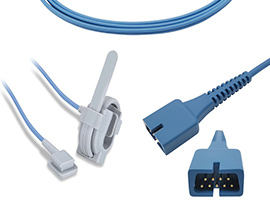 A1418-SW203MU Covidien > Nellcor Compatible OxiMax Wrapping SpO2 Sensor with 90cm Cable DB9(9pin)