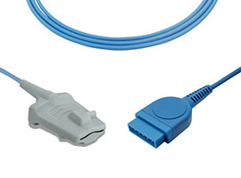 A0705-SA104PU GE Healthcare > Marquette Compatible Adult Soft SpO2 Sensor with 300cm Cable 11pin