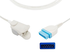 A1501-SP104PV Datex Ohmeda Compatible Pediatric Finger Clip Sensor with 300cm Cable 11pin
