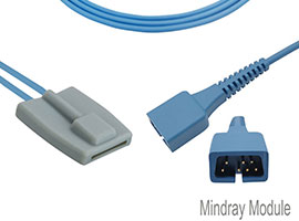 A1318-SP203PU Mindray Compatible  Pediatric Soft SpO2 SpO2 Sensor with 90cm Cable DB9(7pin)