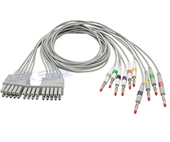 A4044-EL1 Mortara > Burdick Compatible EKG Leadwire