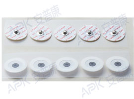 Pediatric Disposable ECG Electrodes with Foam Material, Roundness